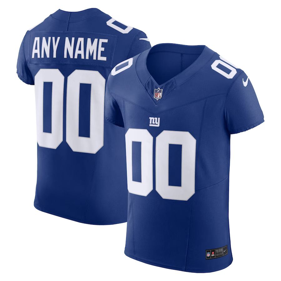 Men New York Giants Nike Royal Vapor F.U.S.E. Elite Custom NFL Jersey->washington commanders->NFL Jersey